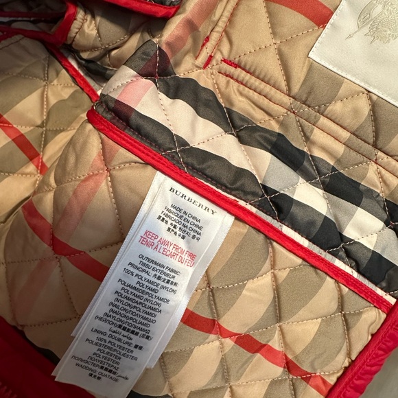 Burberry spring/fall bomber jacket 6Y - Picture 5 of 5